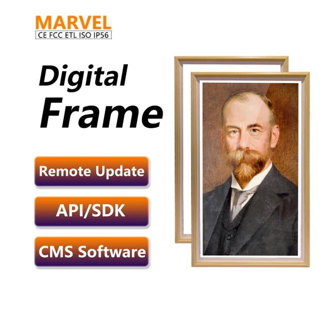 
Free Mp3 Mp4 Big App Download Wifi 21 20 Inch Bf Photo Hd Wood Digital Smart Photo Frame 