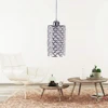 TL French Style Led Crystal Lamp Crystal Tube Pendant Modern Chandelier Bedroom Handmade Lamps Home Decor Dining Restaurant