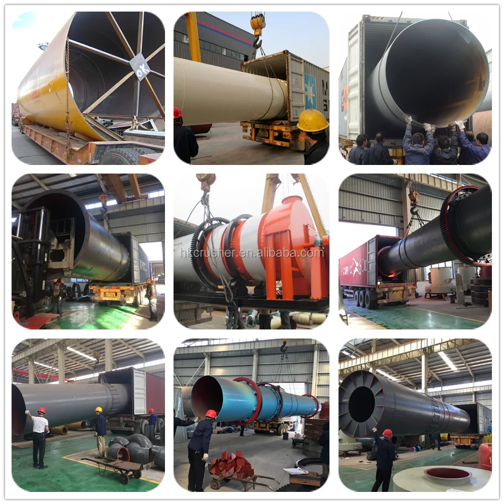 Small rotary drum dryer