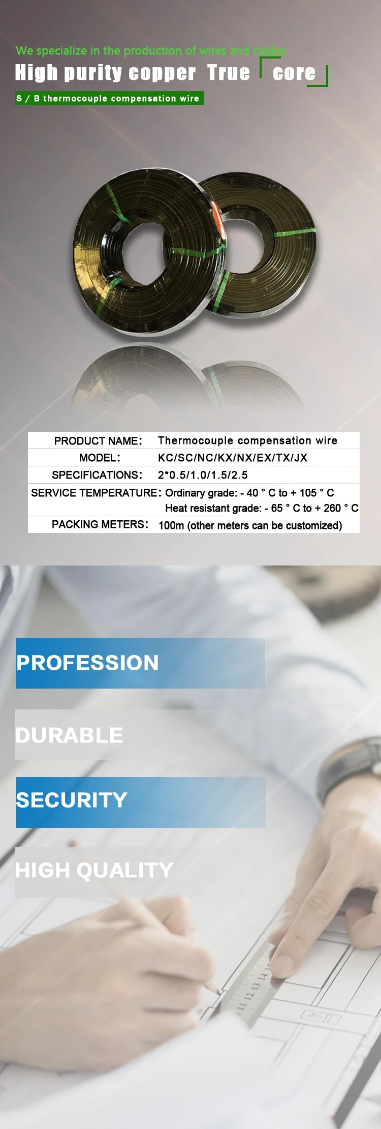 Cable De Compensacion De Pvc Tipo K J E N T R S B Fibra De Vidrio Cable De Extension Para Termopar Buy Termopar Indemnizacion Cable De Extension De Termopar Indemnizacion Plomo Kc Para Termopar Tipo Indemnizacion Cable De Alambre Product