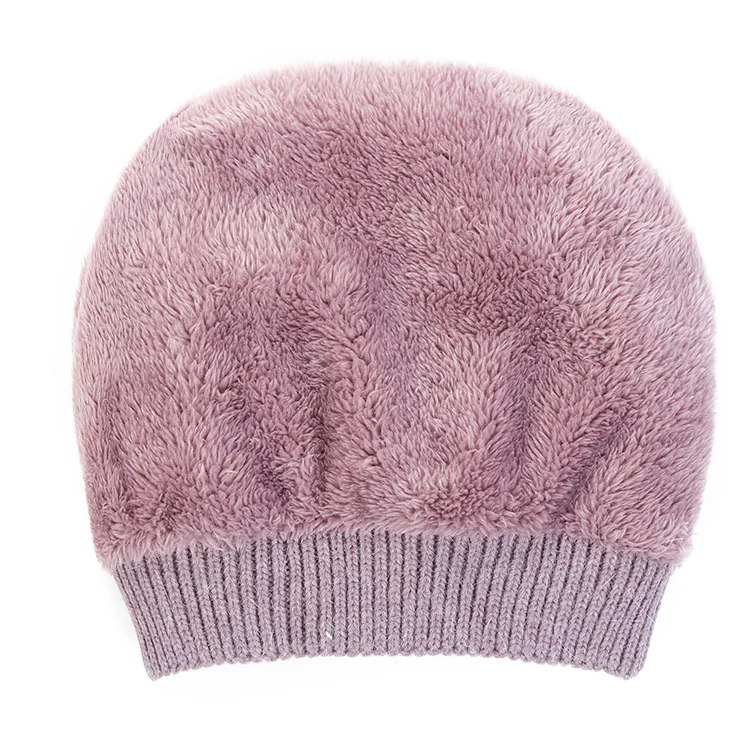 China Wholesale Ladies Elasticity Twist Design Wire Cap Beanie Warm Winter Flower Small Pompom Knitted Hat