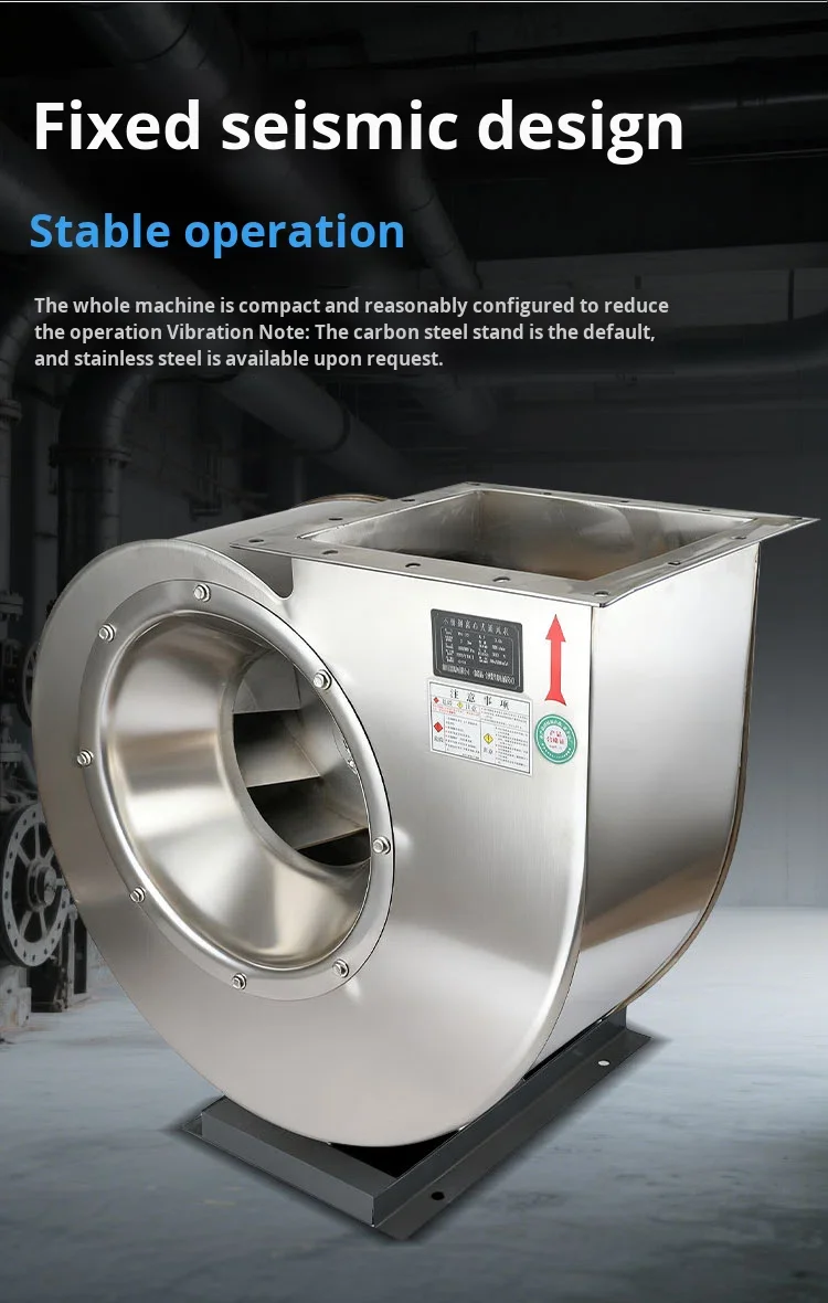 Centrifugal Fan, 304, Stainless, Steel, 4-72 - detail 14