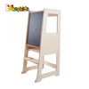 high quality kids wooden step stool with handle W08G278B
