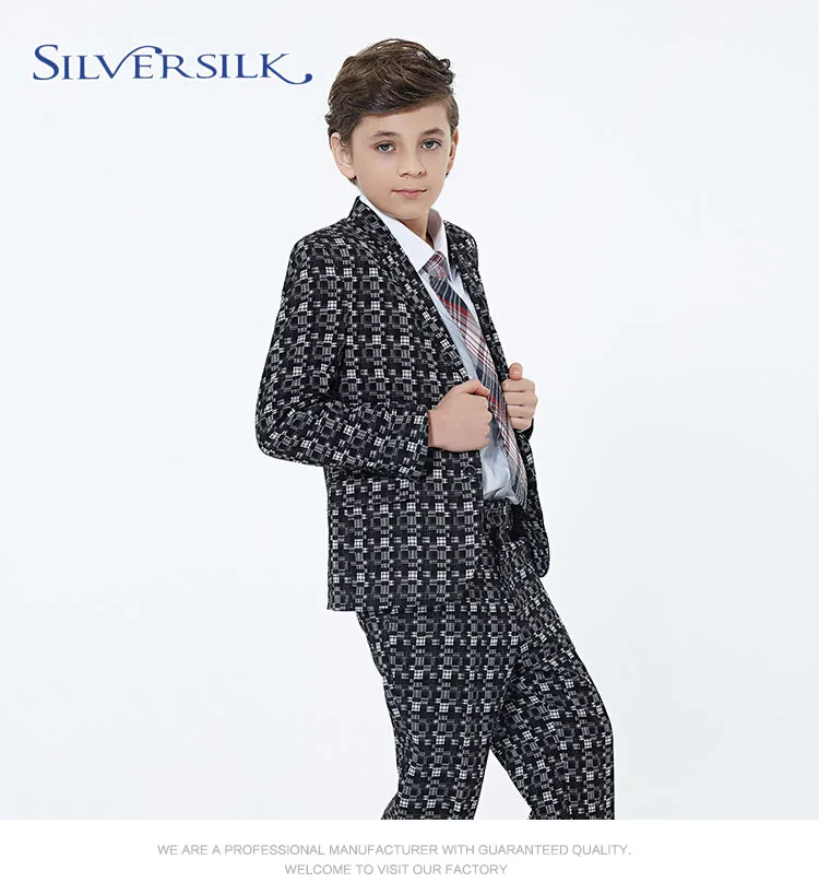 boy floral blazer suit
