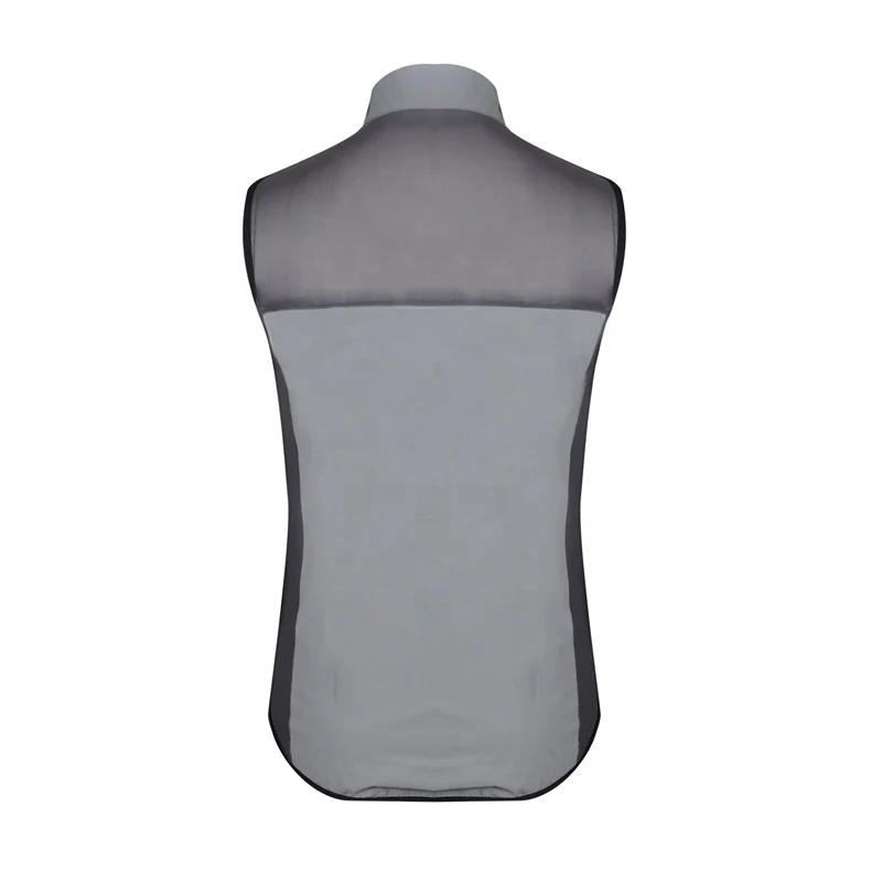 product-750-750 2020 New Lightweight Windproof Gilet All Reflective Cycling Wind Vest Out Wear for Low Light Ride Waterproof Fabric