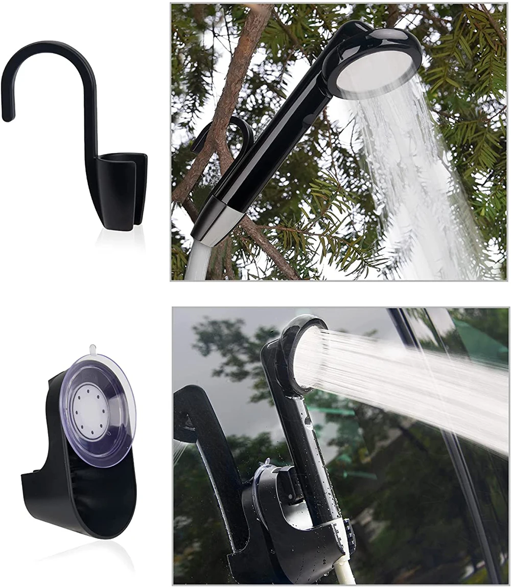 Cordless Portable Muslim Shattaf Shower Handheld Waterproof Design Quiet Operation for Travel Beach and Caravan Use details