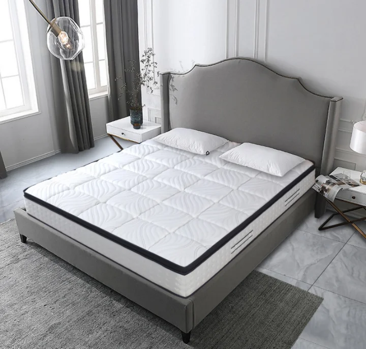 Sleep well  Innerspring Mattress Quality Quilted Pillow Top-Individually Encased Pocket Coils-10-Year Warranty Twin White