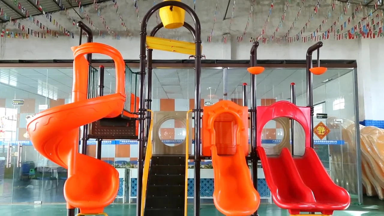 Interactive Plastic Slide Water Park Pool For Jmq1815a Buy Water