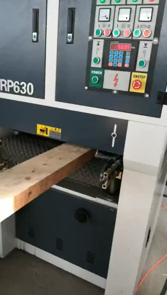 Rrp1000 Wood Brush Sanding Machine Price Automatic Wood Polishing