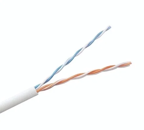 2020 hot selling cat3 Cat5e utp 24AWG 2 3 4 pairs twisted telephone cable wire 99.99% Pure Copper/BC indoor - ANKUX.COM