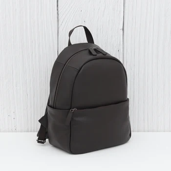 italian leather backpack mens