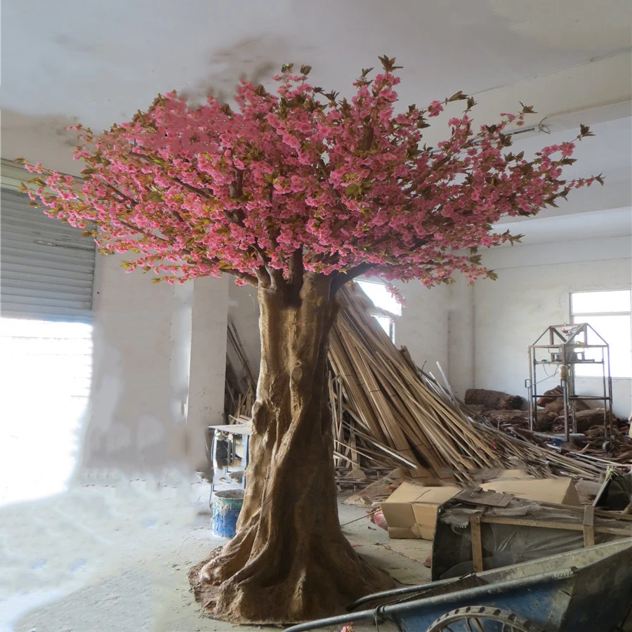 6m Large Indoor Outdoor Silk Artificial Fake Cherry Blossom Tree For