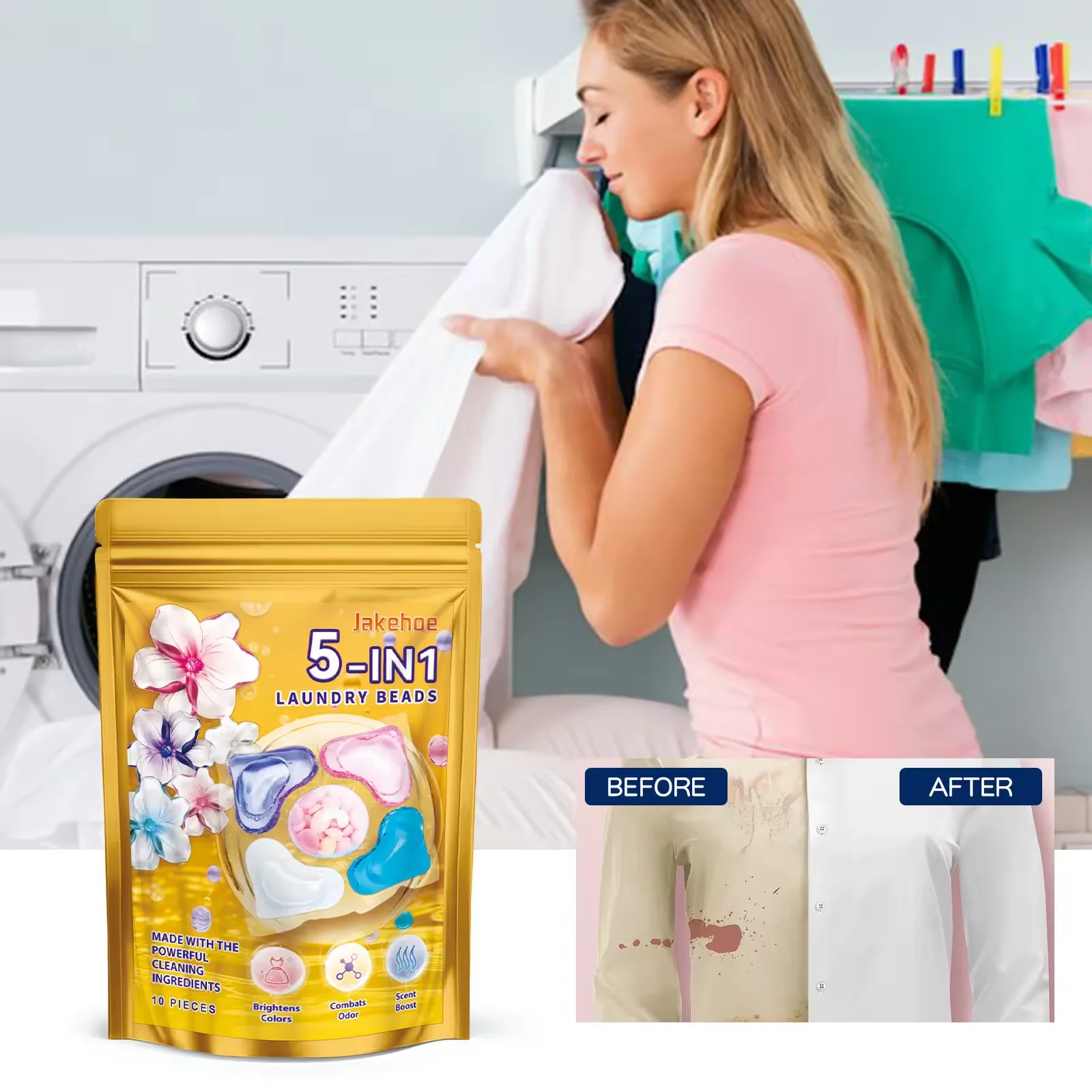 Scent Booster Beads Ecofriendly Laundry Detergent Pods Beads Jakehoe 5