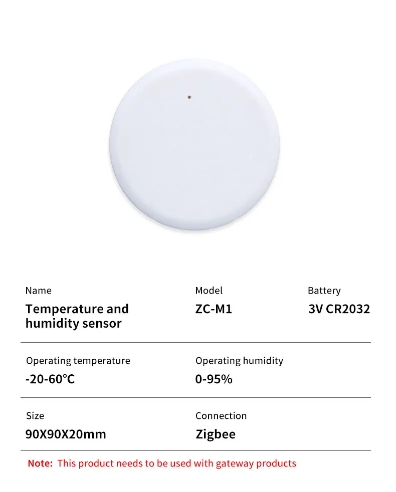 Cheap discount products Original Intelligent Humidity social distance alarm Sensor Devices Smart home gateway Suite - ANKUX.COM