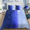 Flood Blue Bedding Set black and white bedding