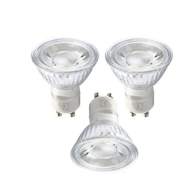 jewelry display 5w dimmable glass body gu10 cob spotlight