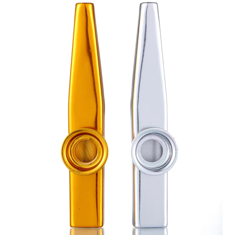 音乐学习金属卡祖笛工厂金属卡祖笛,卡祖笛,银色金属卡祖笛益智玩具