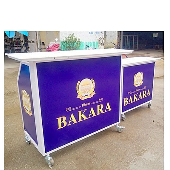 Portable LED Bar Counter Furniture for Catering Service