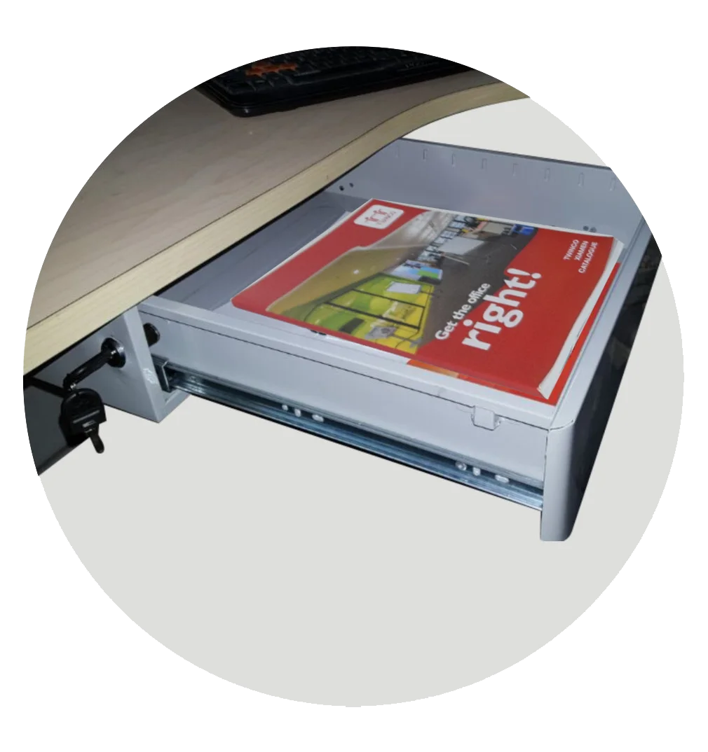 Twinco Standing Desk Storage Organizer Metal Under Desk Drawer Sliding Workstation Drawers Buy