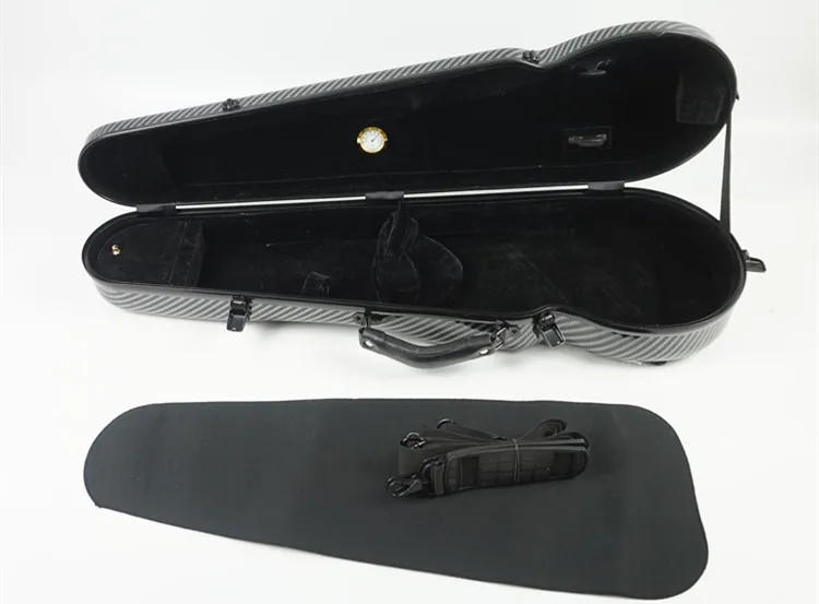 Wholesale cheap price violin case carbon fiber violin hard case violin case 4/4 3/4 VQ-02
