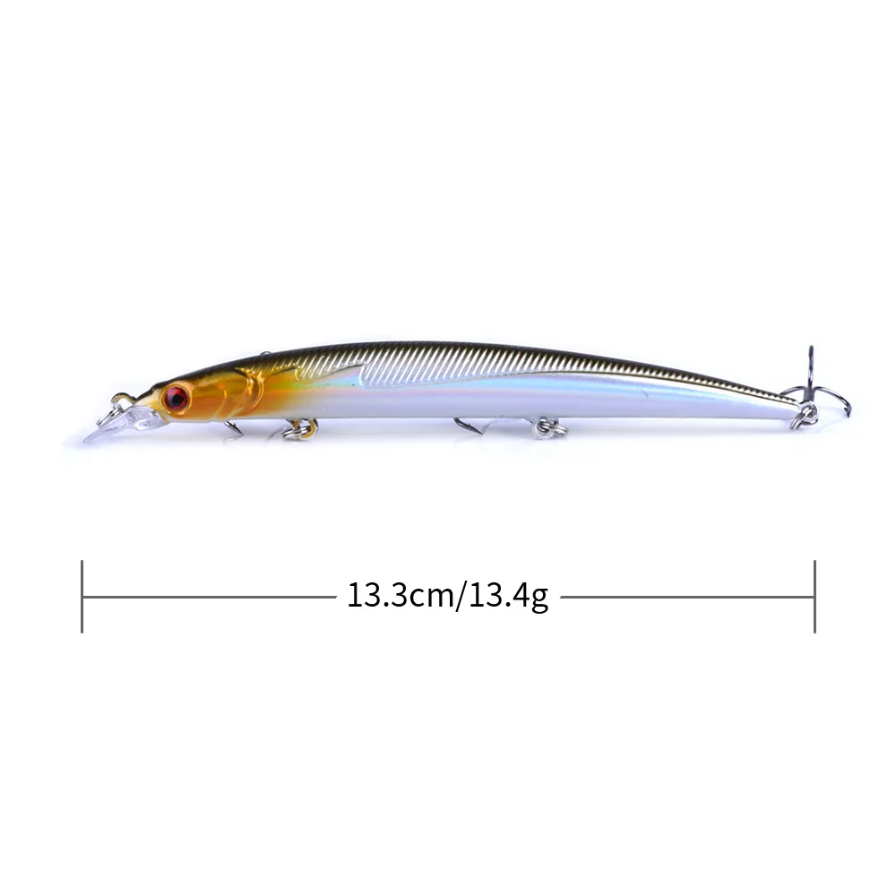 8pcs/set 13.3cm-13.4g Artificial Hard Bait Sinking Minnow Lure - Buy ...