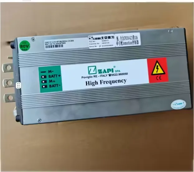 ZAPI H2B 500A 80v Motor Speed Controller for Electric Forklifts