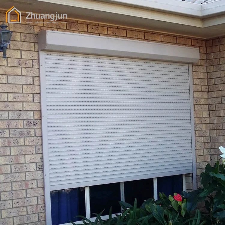 Heavy Duty Roller Shutter Door Durable Vertical Roll Up Hurricane ...