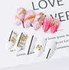 New LZ nail zircon 26 letter accessories Japanese nail art web celebrity luxury zircon nail drill