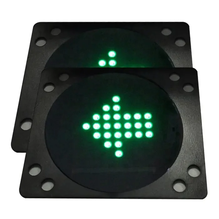 Dynamic LED Traffic Light Swing Barrier Pass Indicator - Access Control ...