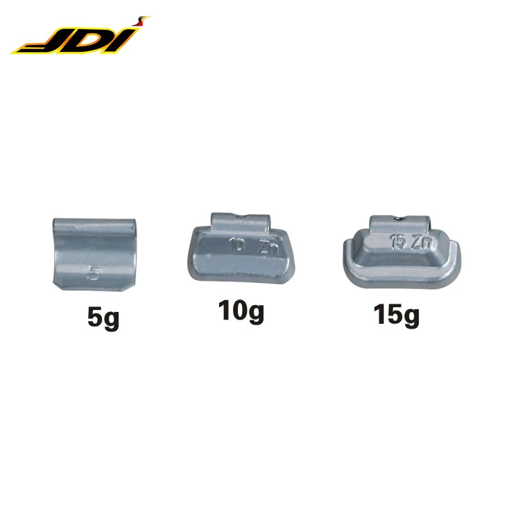 High Quality Zn Material Plastic coated clip-on wheel weight for steel Rim