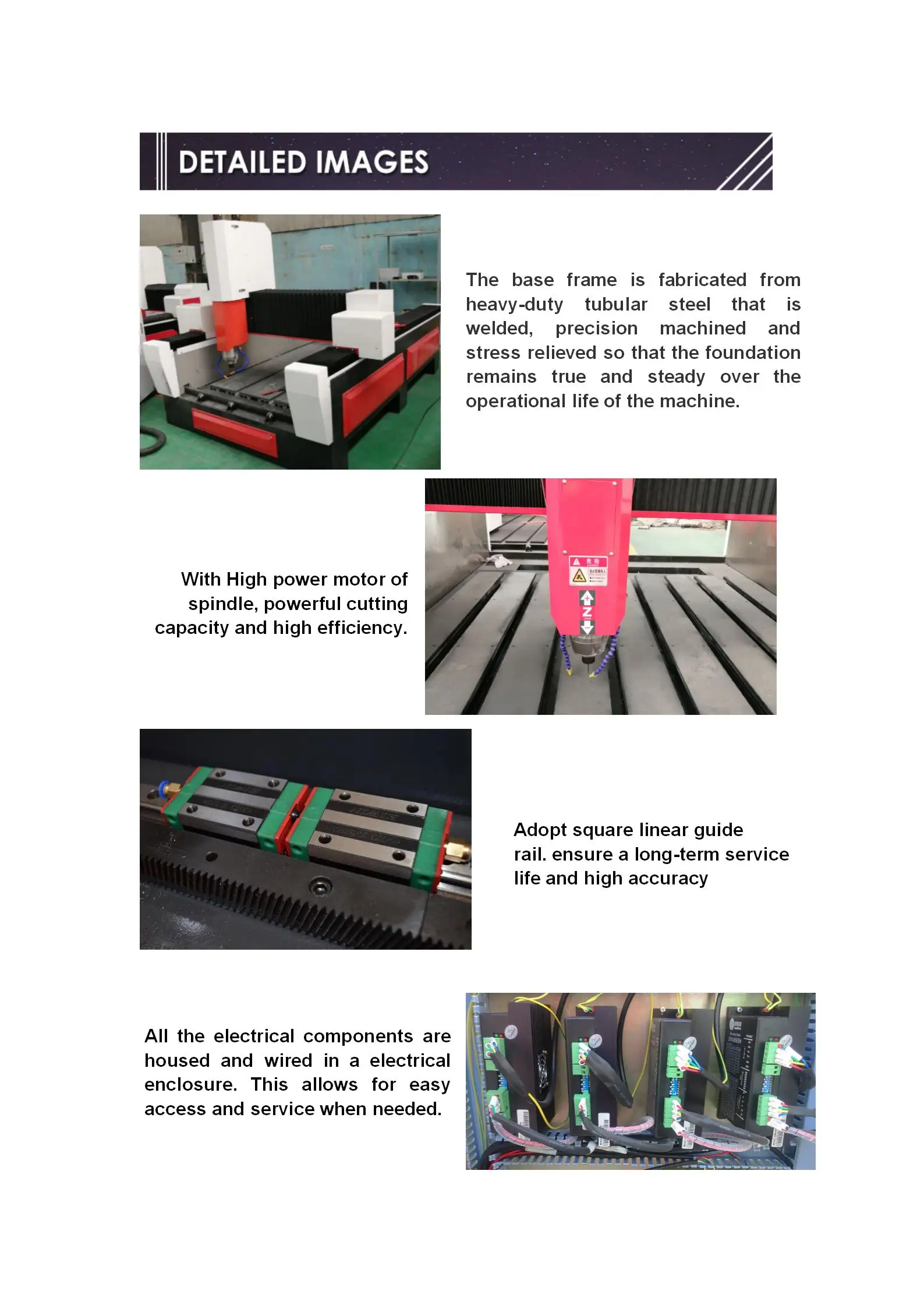 stone cnc router 1325 