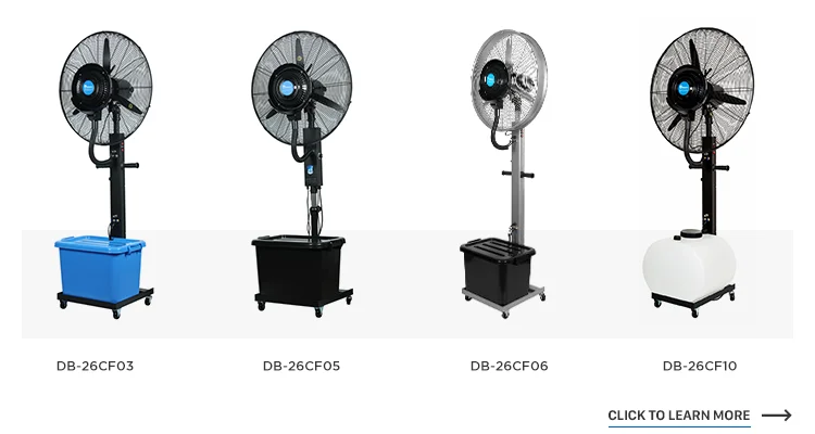 Mounted Water Misting Fan, Wall, 220, 145m3 - detail 18