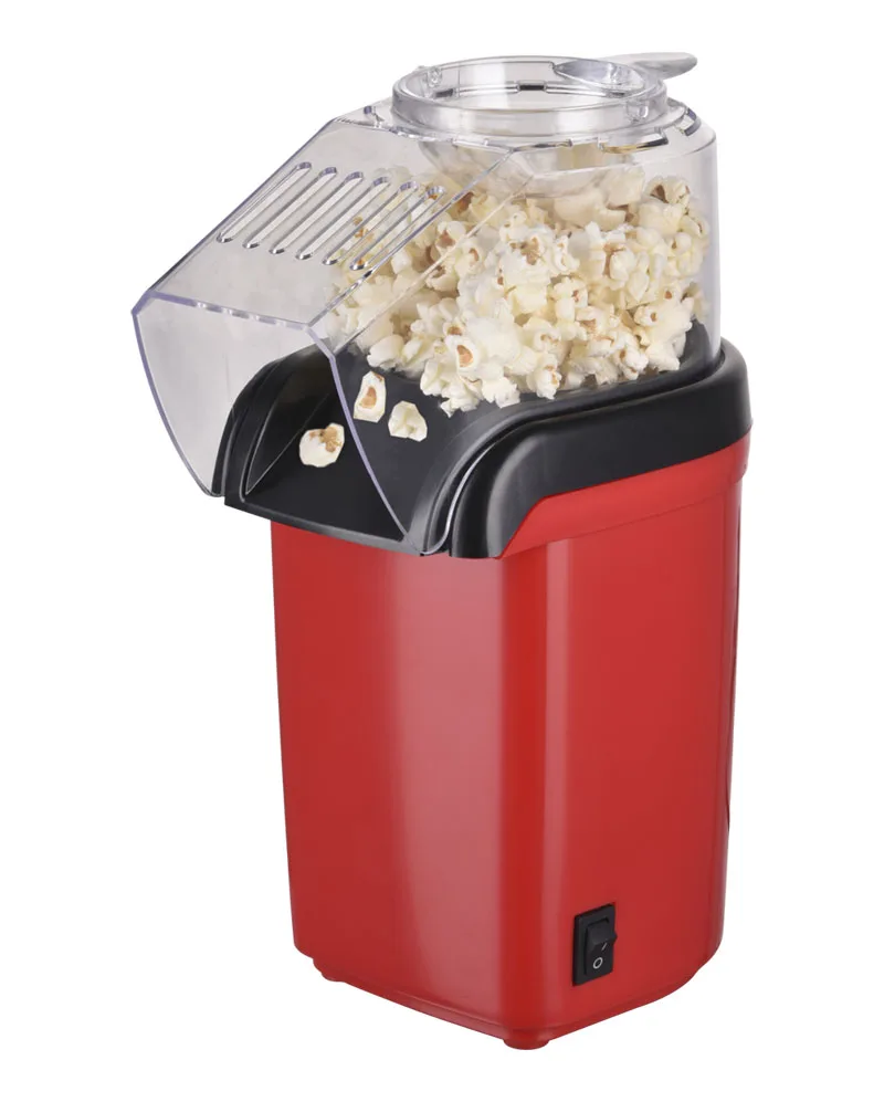 1200w Hot Air Popcorn Popper 4.5 Quarts,Electric Popcorn Machine With