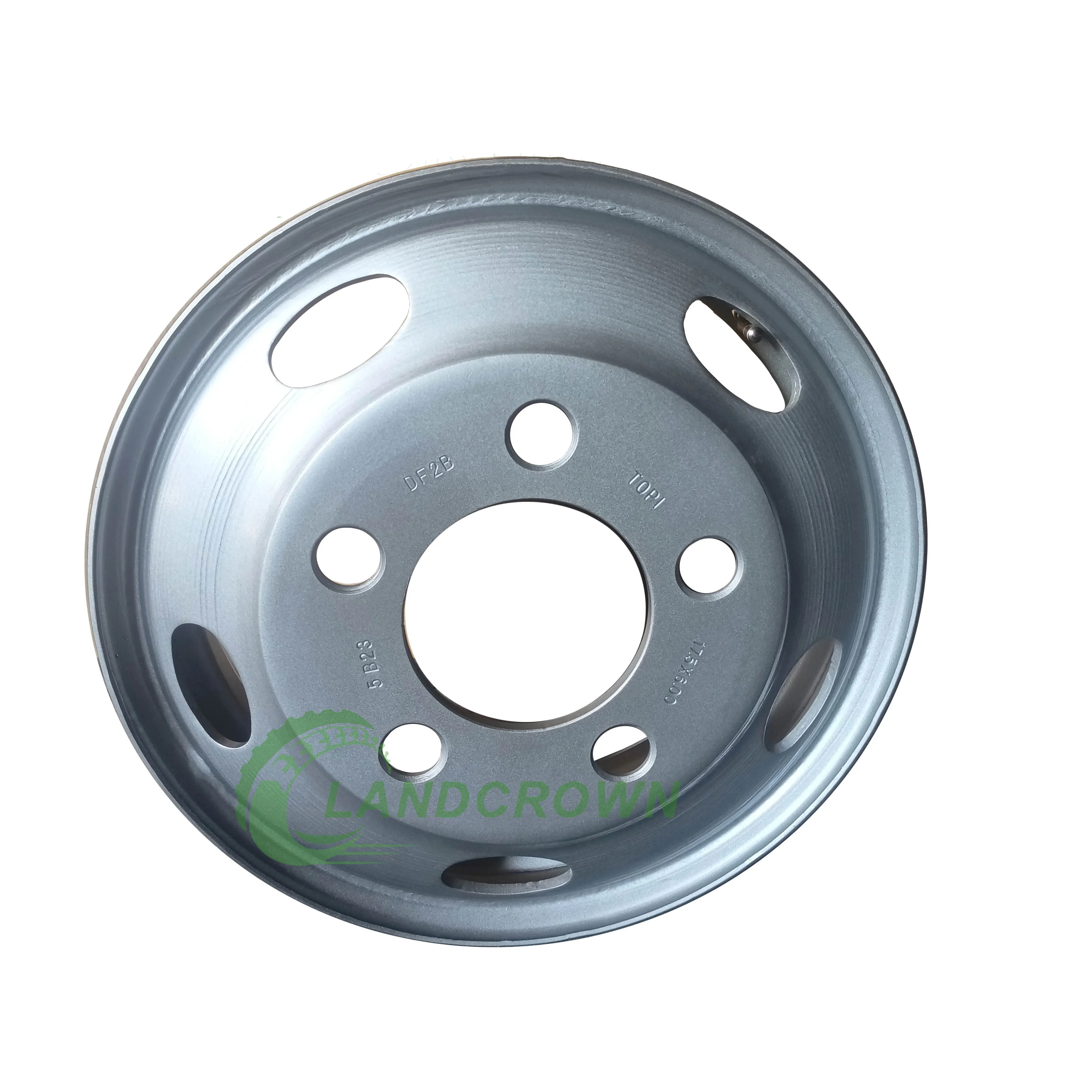 17.5 Inch Tubeless Steel Wheel Rim 17.5x6.75 for 225/75R17.5 Tires