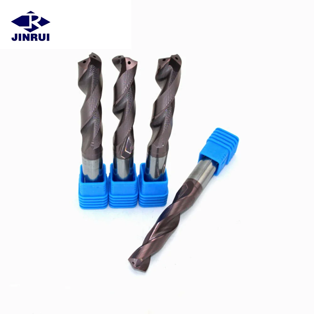 Jr130 Manufacturer Coating Carbide Coolant Drill Inner Cold Hole Drill