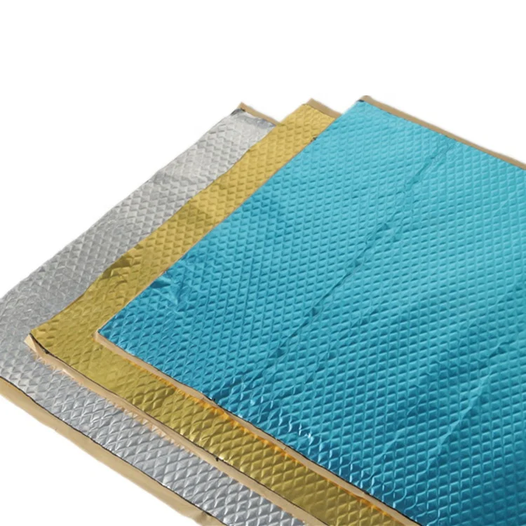 Car Sound Deadening Selfadhesive Mat Aluminum Butyl Damping Sheet