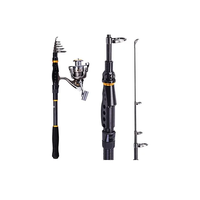 High Quality Telescopic Fishingrod For Saltwater Surf Inshore Fishing