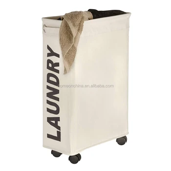 rolling laundry hamper