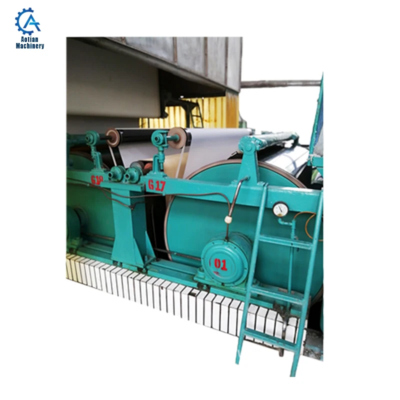 Waste paper rolls notebook paper a4 making machinery office waste paper recycling machine