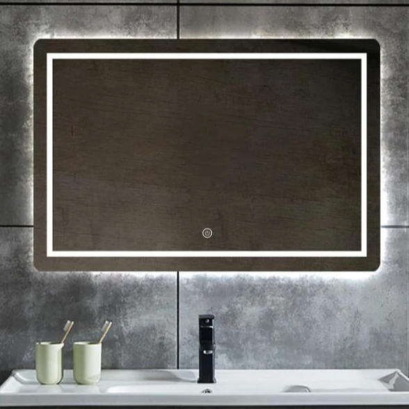 LED Mirror decorative ,smart wall mounted bathroom high brightness lighting and others applications destiny to luxury hotels