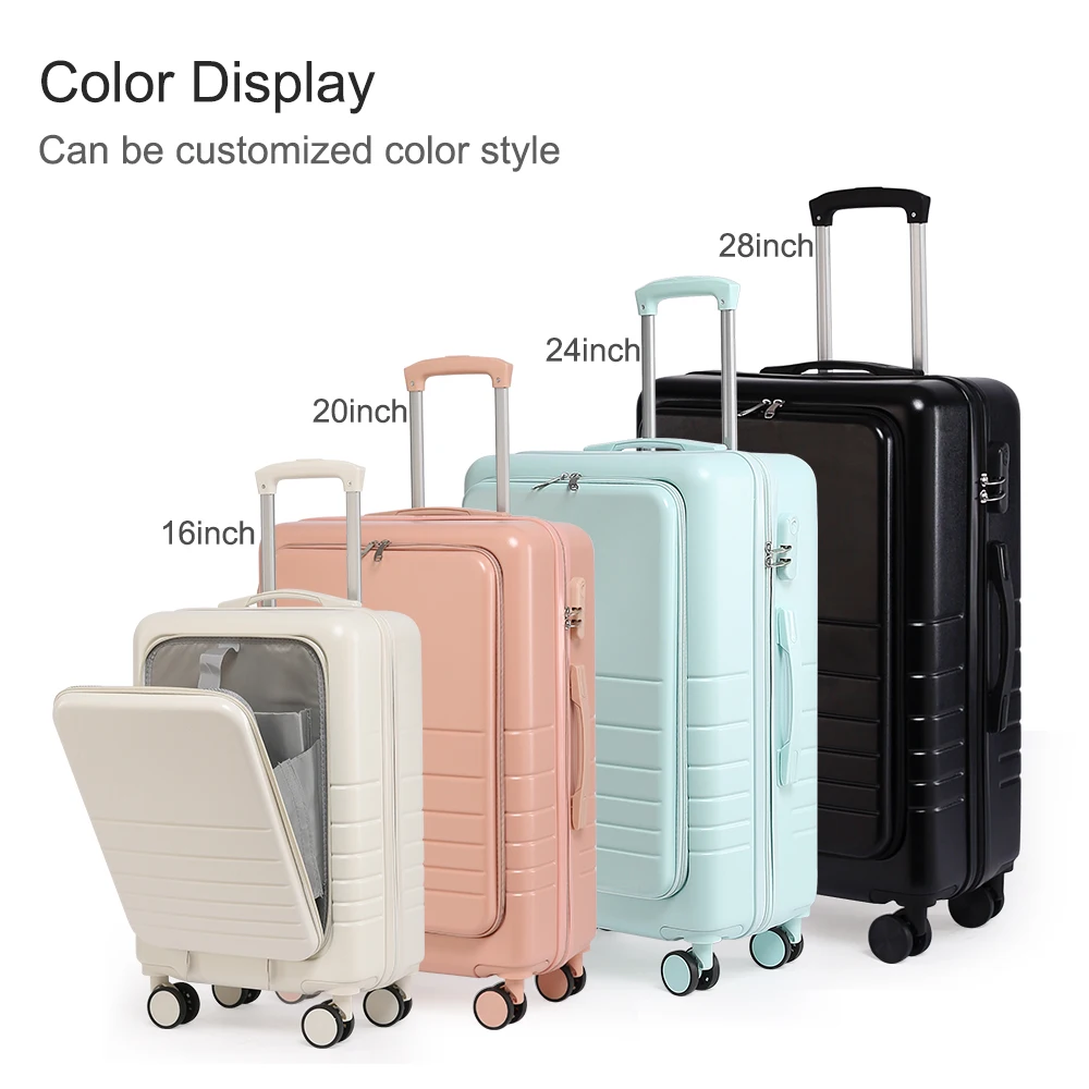 Hot Selling High Quality Luggage Wholesale With Front Open Pocke Travel ...