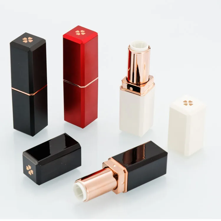 matte red lipstick tubes