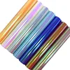 Factory direct selling wholesale poly flex inkjet holographic heat transfer vinyl for fabric