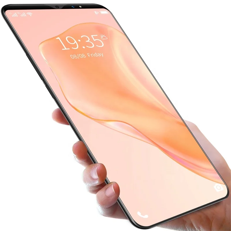 

2021 Mate 40 Pro Top Quality Android OS 10.0 System 4800mAh 6G+128G 6.1Inches 1440*3040 Big Full Screen Smart 4G 5G