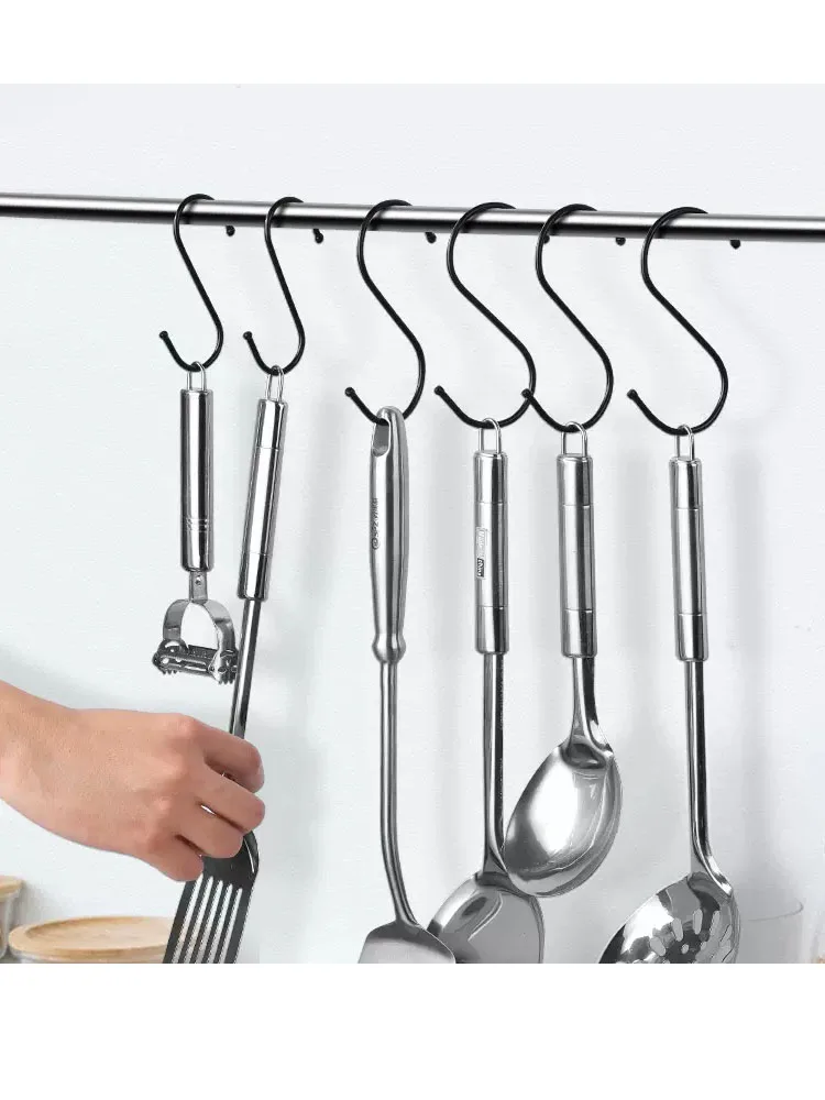 product stainless steel s hook 28mm third generation aluminum alloy grade 1000 series lean pipeline rod profile accessories metal-15