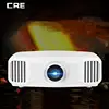 Smart LED wireless 1080p support 4k projector home cinema auto keystone correction bright projector