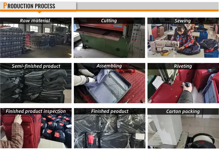 China Cheap Travel Luggage with Trolley PU leather luggage trolley bags