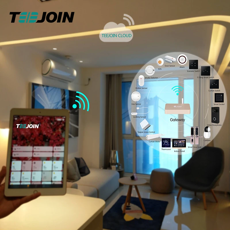 New Design Smart Home Control System,Touch Screen Based Smart Home