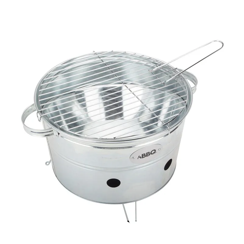 Hot Selling Portable Bucket Bbq Grill Charcoal Barbecue Bucket Grill