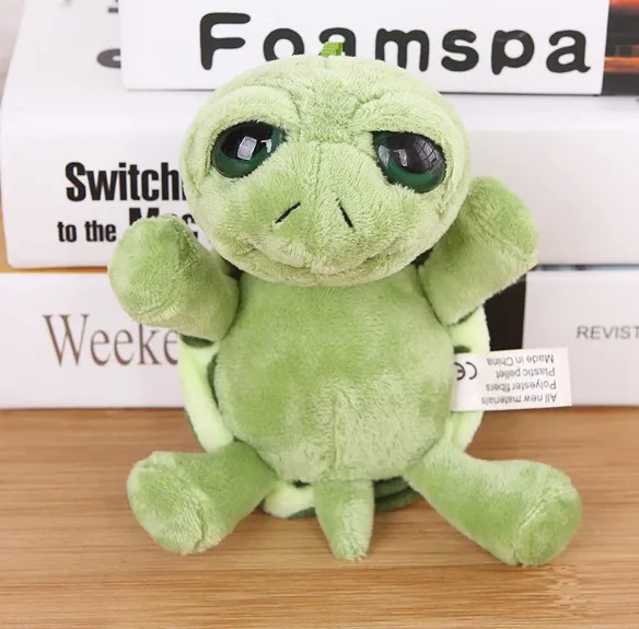 plush turtle keychain